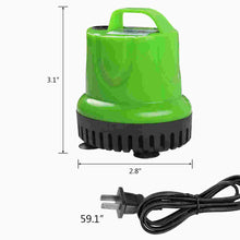 Load image into Gallery viewer, Submersible Water Pump for Fish Tank Clean Dirty