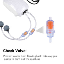 Load image into Gallery viewer, Dual Outlet Aquarium Air Pump Fish Tank Aerator Oxygen Pump