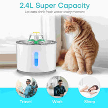 Load image into Gallery viewer, 2.4L Automatic Electric Pet Water Fountain