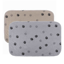 Load image into Gallery viewer, 2 Pack Washable Dog Pee Pads Puppy Training Mat
