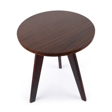 Load image into Gallery viewer, RêveLife Side Table Wood Round Sofa Tables Easy Assembly for Living Room Balcony Bedroom Office