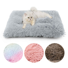 Load image into Gallery viewer, Plush Calming Pet Bed Crate Mat Pad for Dogs Cats