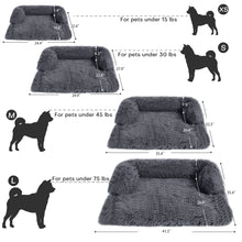 Load image into Gallery viewer, Plush Pet Bed Mat Couch Sofa Protector
