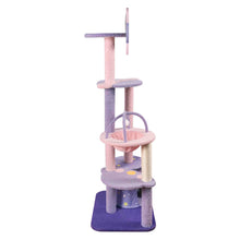 Load image into Gallery viewer, 58&quot; Cat Tree Condo Tower Kitty Large Activity Center
